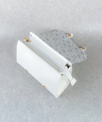 Harry Potter - Hogwarts Logo Mini Satchel White