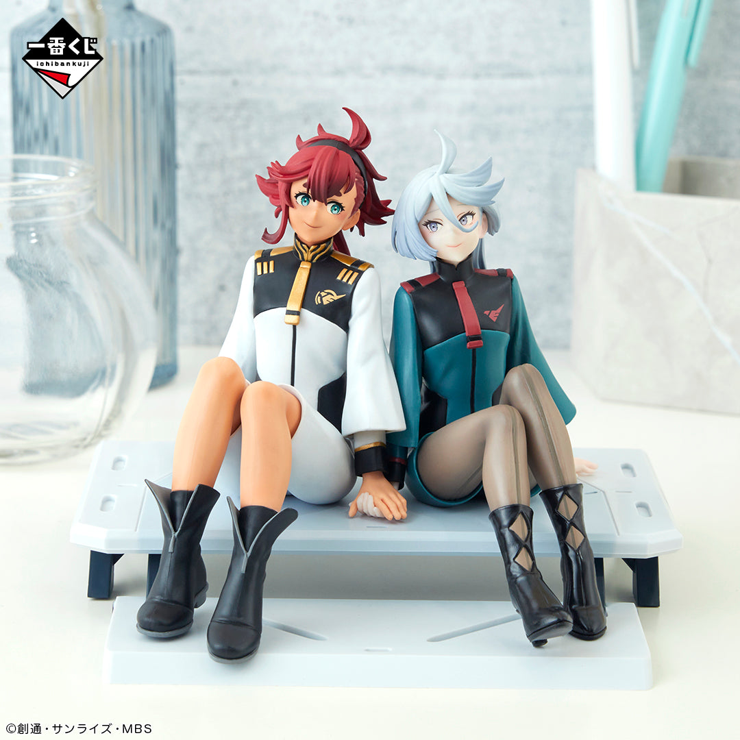 Ichiban Kuji Mobile Suit Gundam: The Witch of Mercury Vol.3 - Blessings to You - Last One Prize - Sletta Mercury & Miorine Rembrandt