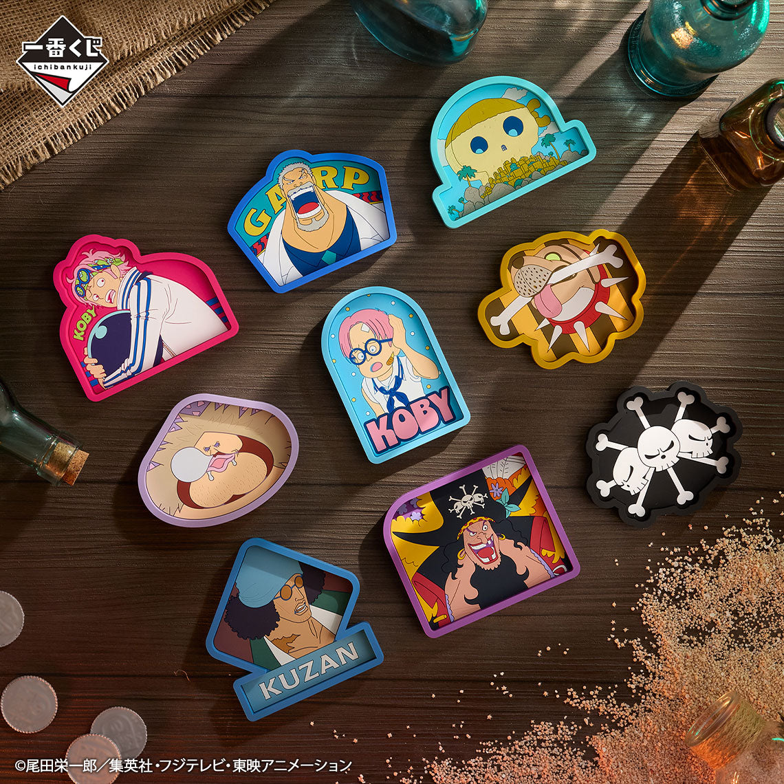Ichiban Kuji One Piece Legendary Heroes - Prize H - Rubber Tray