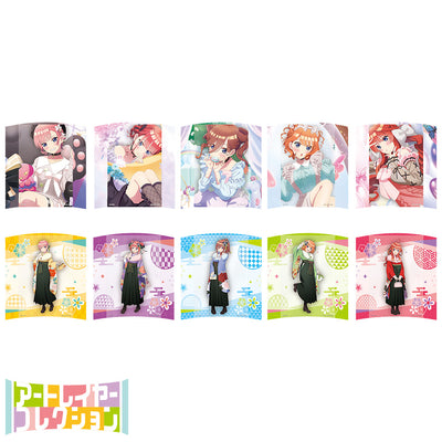 Ichiban Kuji The Quintessential Quintuplets Sharing The Warmth - M Prize Art Layer Collection - Complete Set of 10 Types