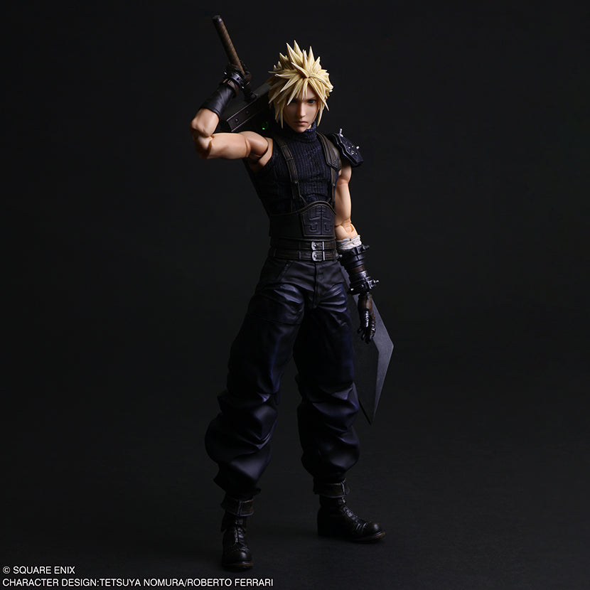 Final Fantasy VII Rebirth Play Arts True - Cloud Strife