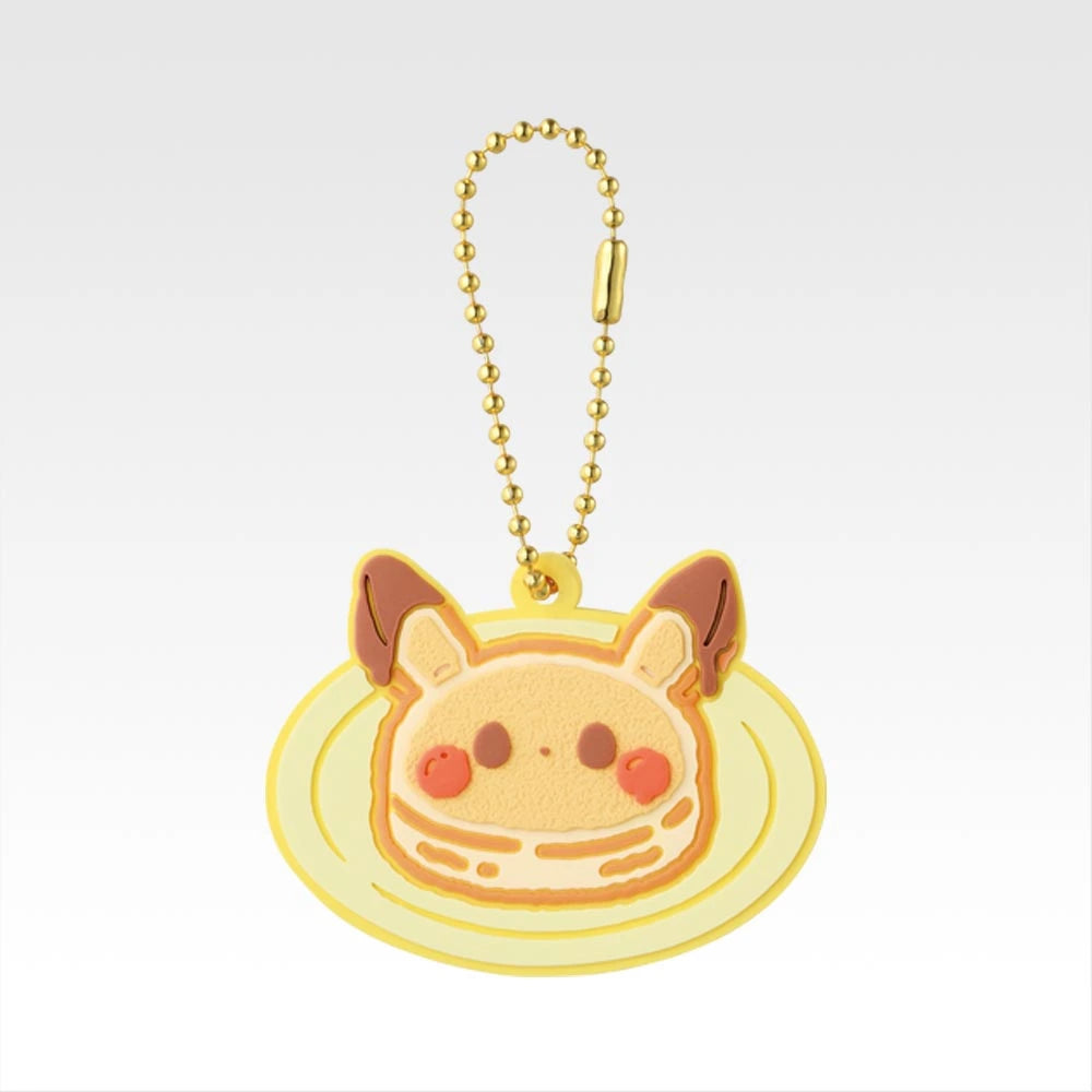 Ichiban Kuji Pokemon Poke Pieces Welcome to the PEACE Diner - I Prize Pancake Rubber Charm Complete Set of 9 Types