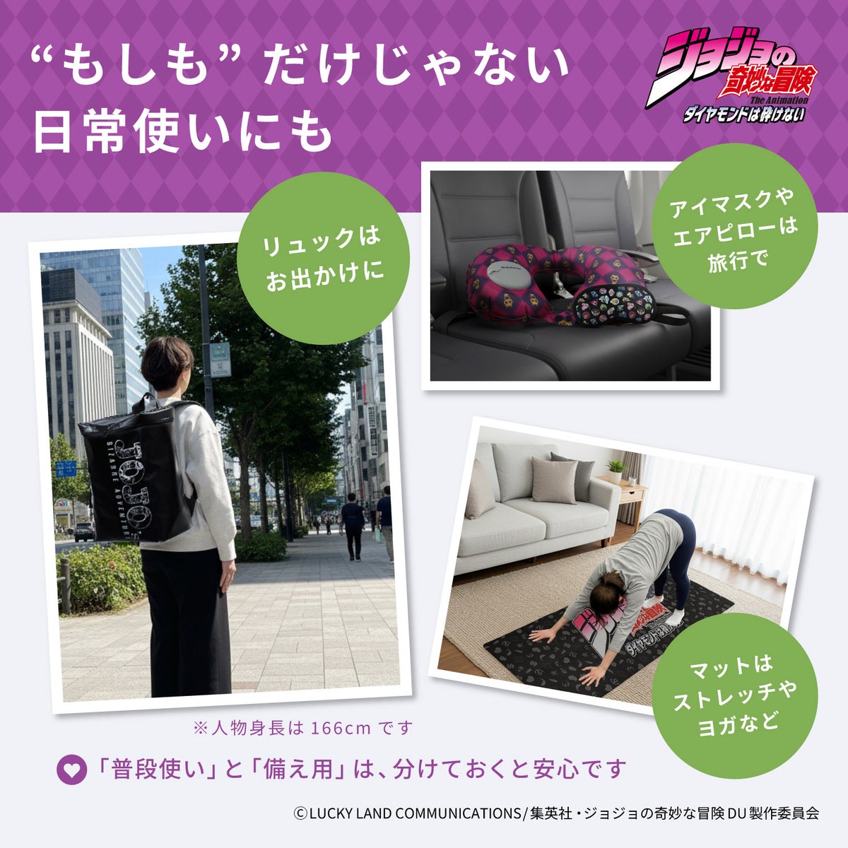 Jojo's Bizarre Adventure Diamond is Unbreakable - Disaster Preparedness Backpack Set [Pre-Order Jun 2026]