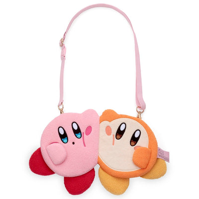 Kirby Plays With Waddle Dee - Plush Pouch