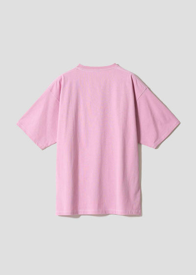 Kirby X Graniph Fashion Collection - Inhale The Pocket Big Silhouette Pink T-Shirt