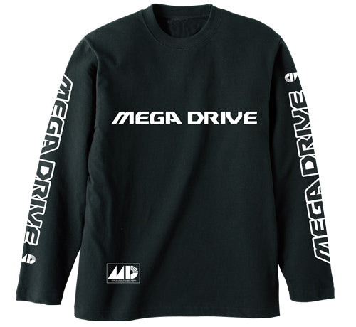 Mega Drive Ribless Long Sleeve T-Shirt L Size
