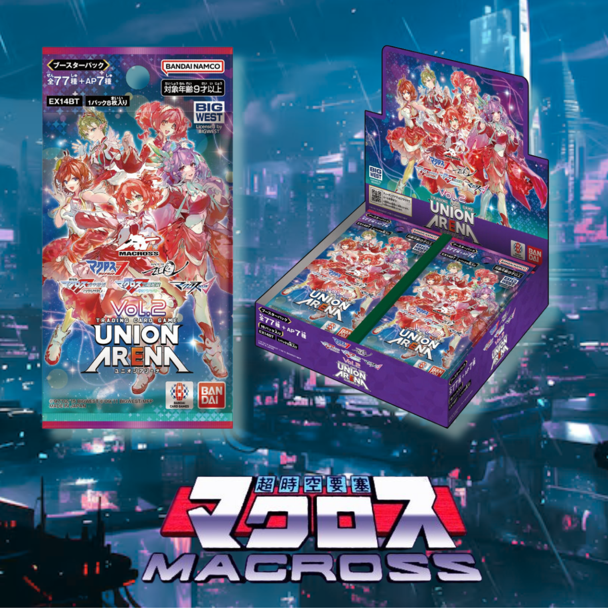 Macross Series Union Arena - Booster Pack Vol.2 [EX14BT] (Box)