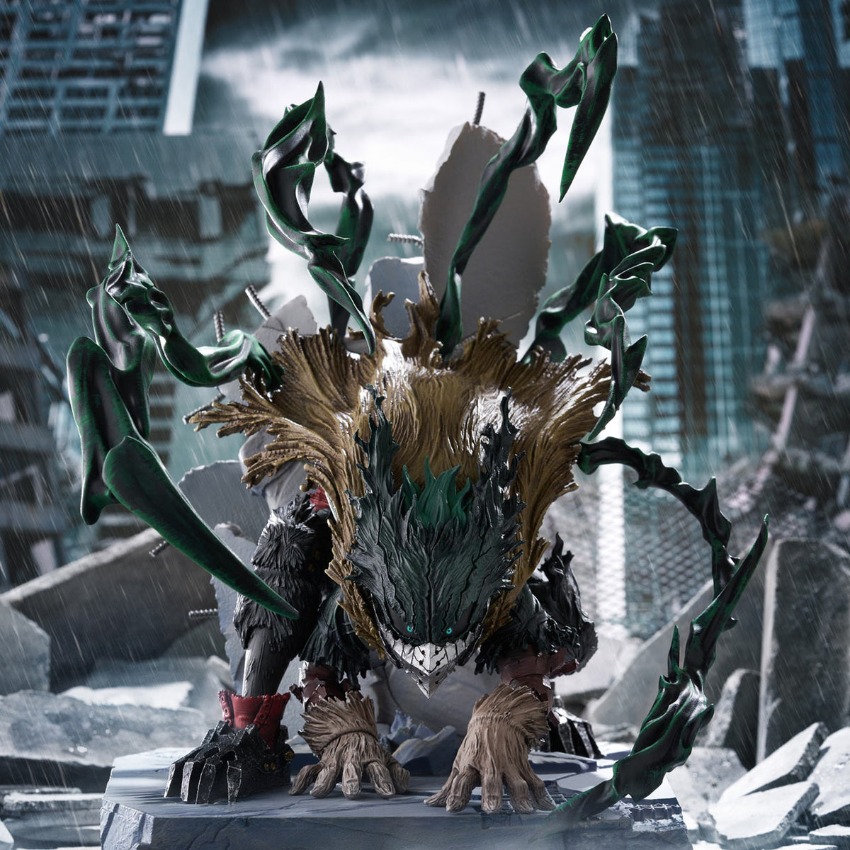 My Hero Academia Original Art Exhibition - Black Deku Figure Horikoshi Kohei Limited Edition