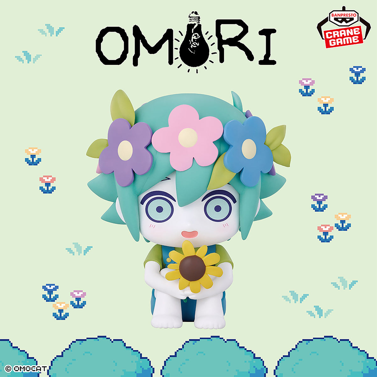OMORI Sitting Figure - Basil