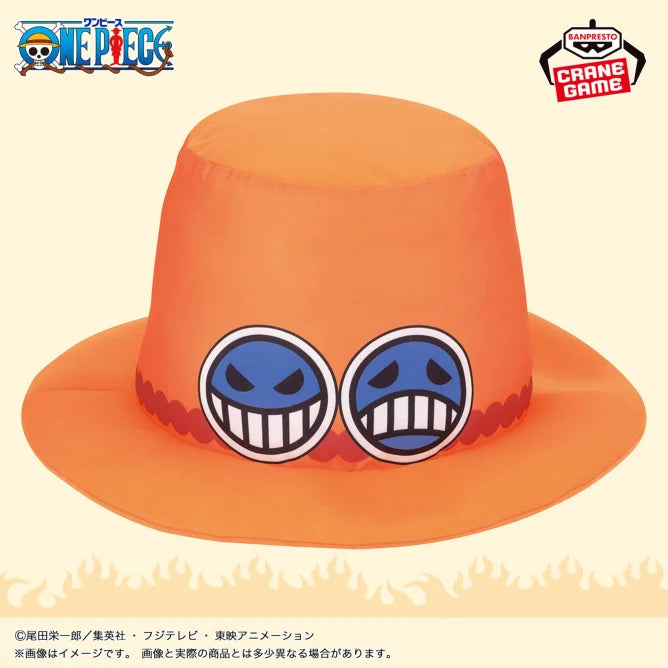 One Piece - Large Ace Hat Plush Toy