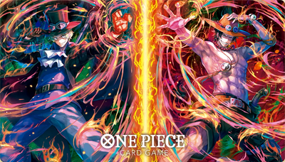 One Piece Card Game Official Playmat - Ace & Sabo