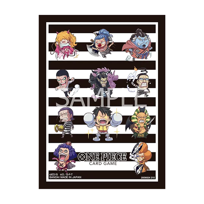 One Piece Card Game Official Card Sleeves 15 - Impel Down [Pre-Order May 30, 2026]