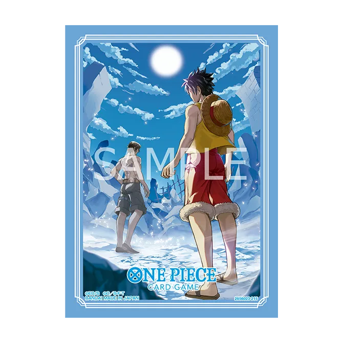One Piece Card Game Official Card Sleeves 15 - Luffy & Ace