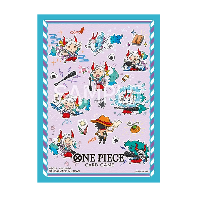 One Piece Card Game Official Card Sleeves 15 - Yamato