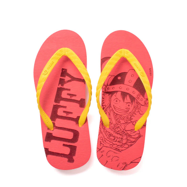 One Piece Day 25 - Beach Sandals Luffy Size L