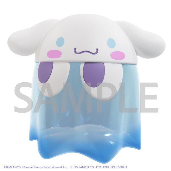 Pac-Man Pac-Man x Sanrio Characters Chibi Collect Figure - Ghost Cinnamoroll Clear Color Ver. [Pre-Order Feb 2026]