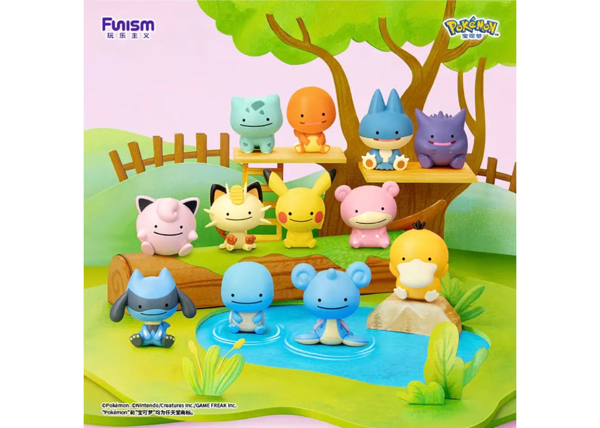 Pokemon Funism Little Adventure Series - Transforming Ditto Figure Limited Edition Complete Set of 12 Types [Pre-Order Dec 2026]