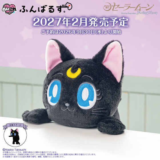 Pretty Guardian Sailor Moon - Plush Luna [Pre-Order Feb 2027]