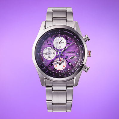 Puella Magi Madoka Magica the Movie: Walpurgisnacht Rising x Seiko Collaboration Watch - Homura Model [Pre-Order Aug 2026]