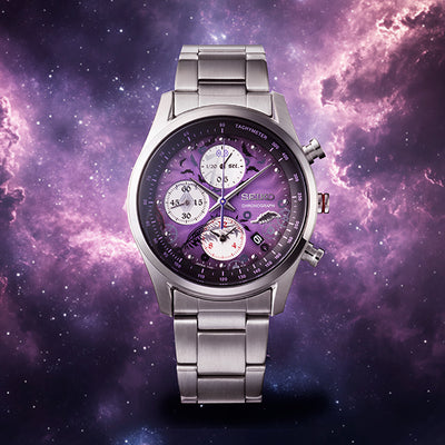 Puella Magi Madoka Magica the Movie: Walpurgisnacht Rising x Seiko Collaboration Watch - Homura Model [Pre-Order Aug 2026]