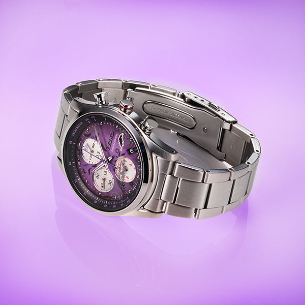 Puella Magi Madoka Magica the Movie: Walpurgisnacht Rising x Seiko Collaboration Watch - Homura Model [Pre-Order Aug 2026]