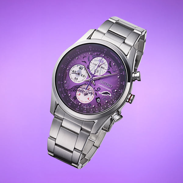 Puella Magi Madoka Magica the Movie: Walpurgisnacht Rising x Seiko Collaboration Watch - Homura Model [Pre-Order Aug 2026]
