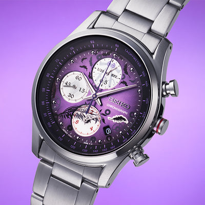 Puella Magi Madoka Magica the Movie: Walpurgisnacht Rising x Seiko Collaboration Watch - Homura Model [Pre-Order Aug 2026]