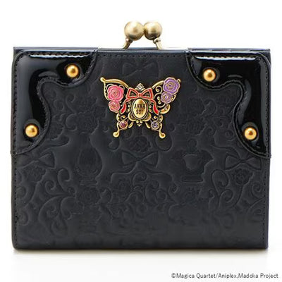 Puella Magi Madoka Magica x ANNA SUI - Papillon Clasp Bi-fold Wallet Madoka & Homura [Pre-Order Apr 2027]