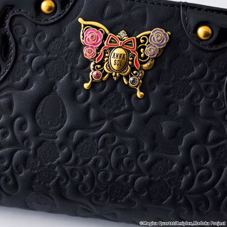 Puella Magi Madoka Magica x ANNA SUI - Papillon Clasp Bi-fold Wallet Madoka & Homura [Pre-Order Apr 2027]