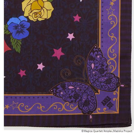 Puella Magi Madoka Magica x ANNA SUI - Printed Handkerchief Magical Girl Pattern Ver. [Pre-Order Apr 2027]