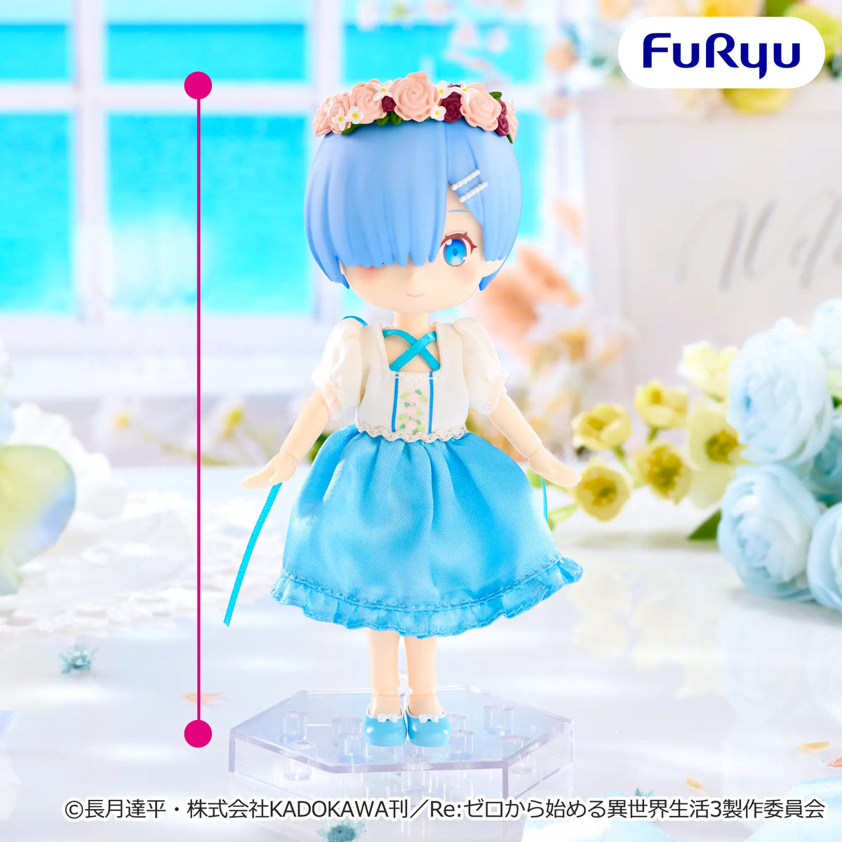 Re:Zero Starting Life in Another World MeloDoll Figure - Rem Bridesmaid Ver.