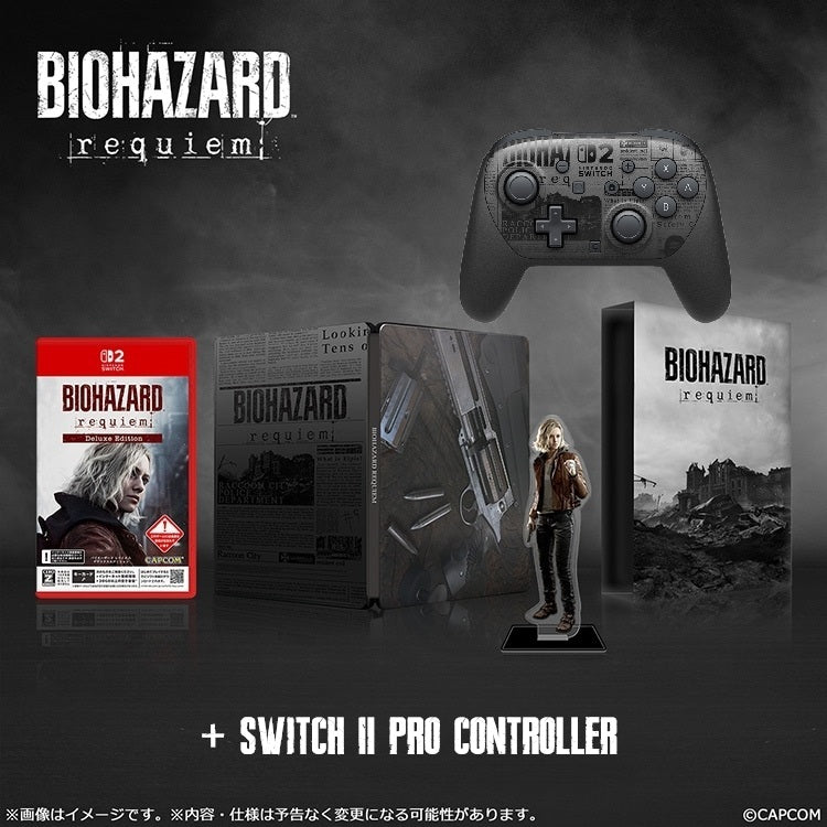 Resident Evil Biohazard Collector's Edition for Switch 2 - With or Without Limited Edition Pro Controller