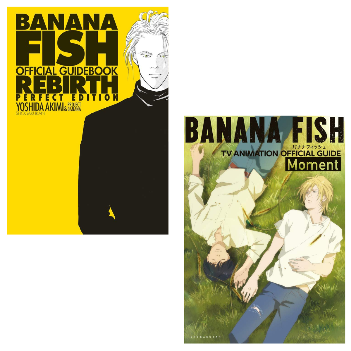 [Special Bundle] Banana Fish - Official Guidebook REBIRTH Complete Edition + Anime Official Guide: Moment