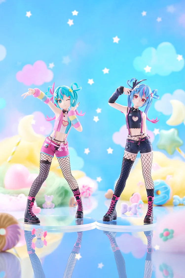 [Special Bundle] Hatsune Miku Pop Up Parade - Deco Miku Darkness & Lightness Ver. L Size Complete Set of 2 [Pre-Order Apr 2027]