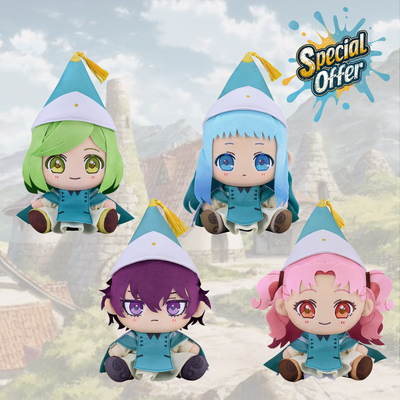 [Special Bundle] Witch Hat Atelier Chocopuni Plushie - Complete Set Of 4 Types [Pre-Order Apr 2027]