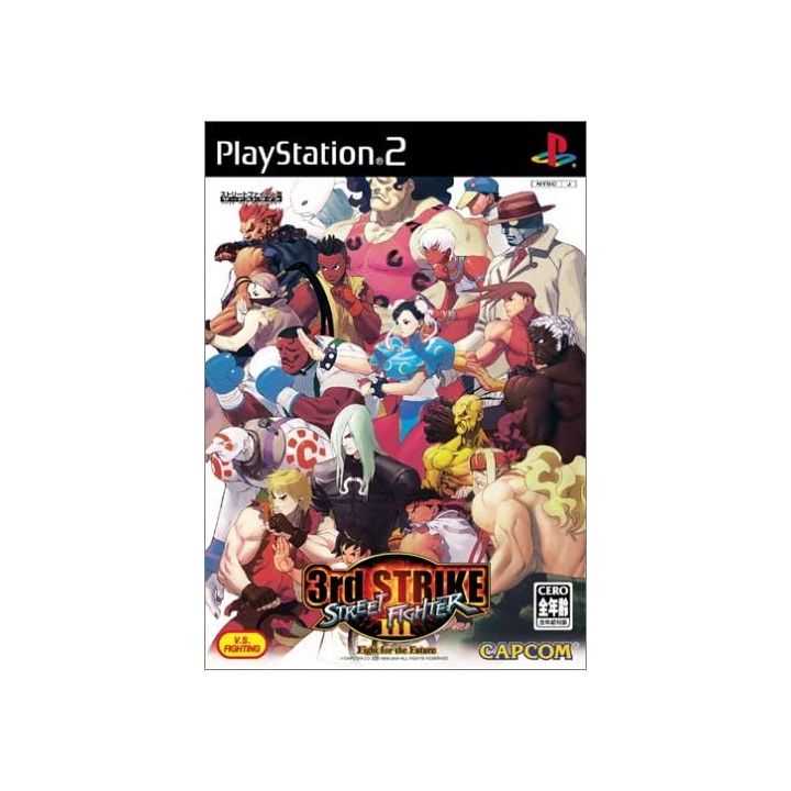 [USED JAPAN] Street Fighter III 3rd Strike Fight for the Future PS2 [SF3S01]
