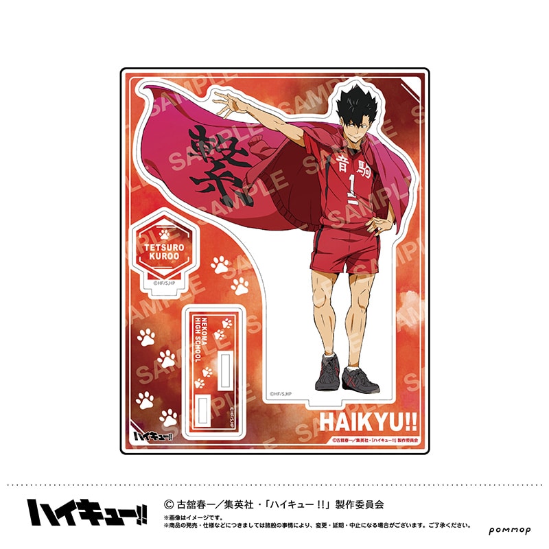 Haikyu!! - Acrylic Stand Tetsuro Kuroo Banner Visual Ver. [Pre-Order Nov 2026] - official photo 1