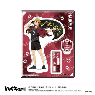 Haikyu!! - Acrylic Stand Atsumu Miya Banner Visual Ver. [Pre-Order Nov 2026] - official photo 2