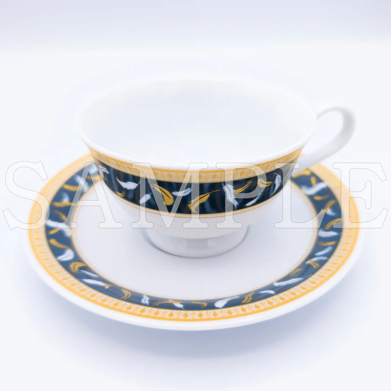 Twittering Birds Never Fly - Tea Cup and Saucer