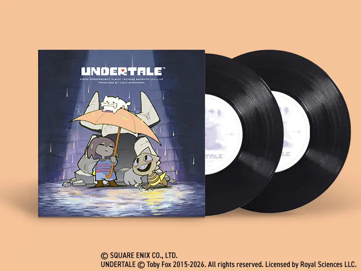 Undertale Piano Arrangement Album - Echoes Beneath Vinyl LP