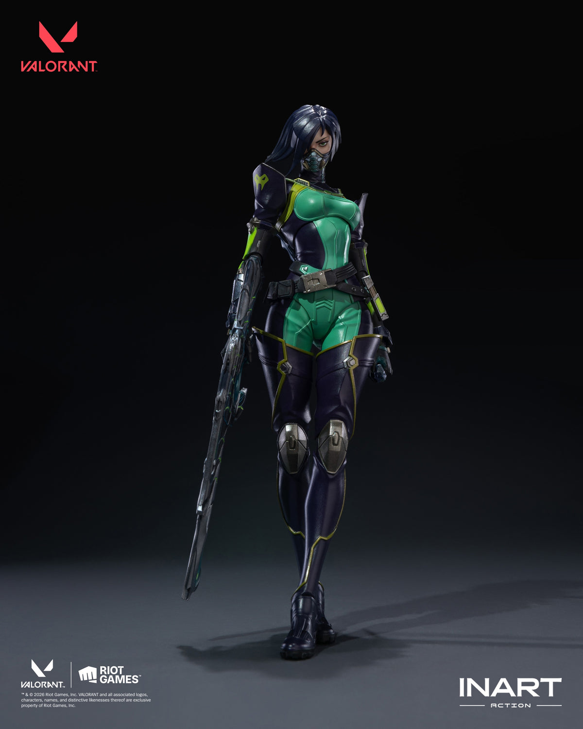Valorant 1/12 Scale Action Figure INART - Viper [Pre-order Jun 2027]