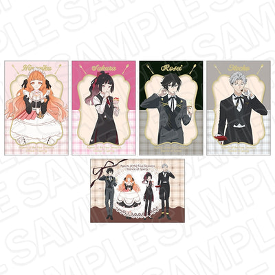 Agent of the Four Seasons Cafe ver. five-postcard set