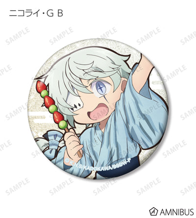 Yukata Food Walk Ver. Glitter Can Badge - official image 13