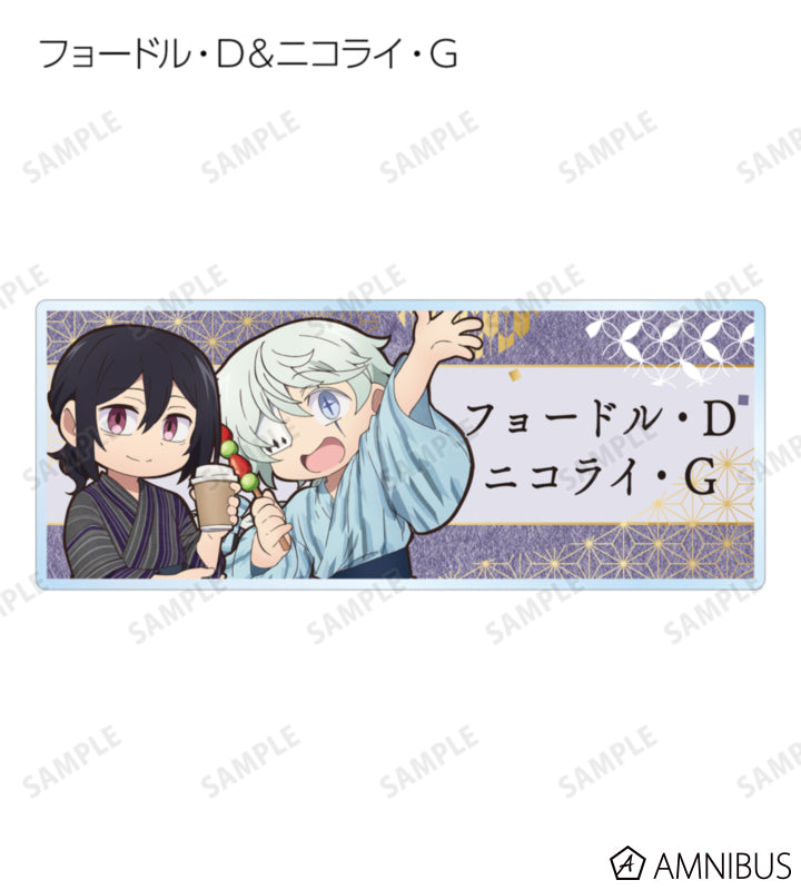 Yukata Food Walk Ver. Acrylic Nameplate - official image 10