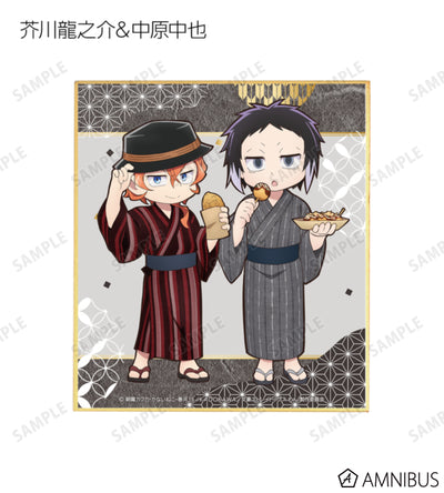 Yukata Food Walk Ver. Mini Shikishi - official image 9