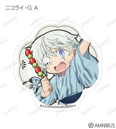 Yukata Food Walk Ver. Die-Cut Sticker - official image 7