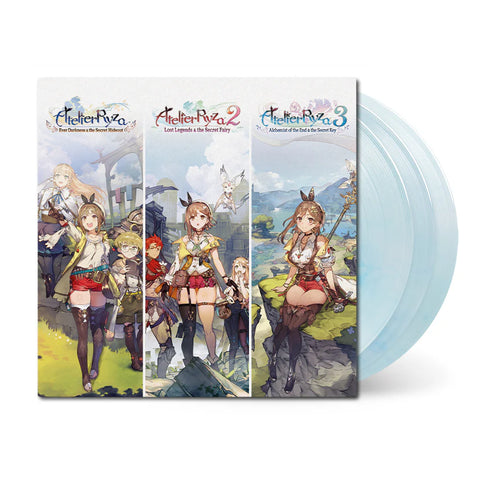 Atelier Ryza - Original Soundtrack Trilogy Clear Marbled Vinyl 3LP Box - cover artwork