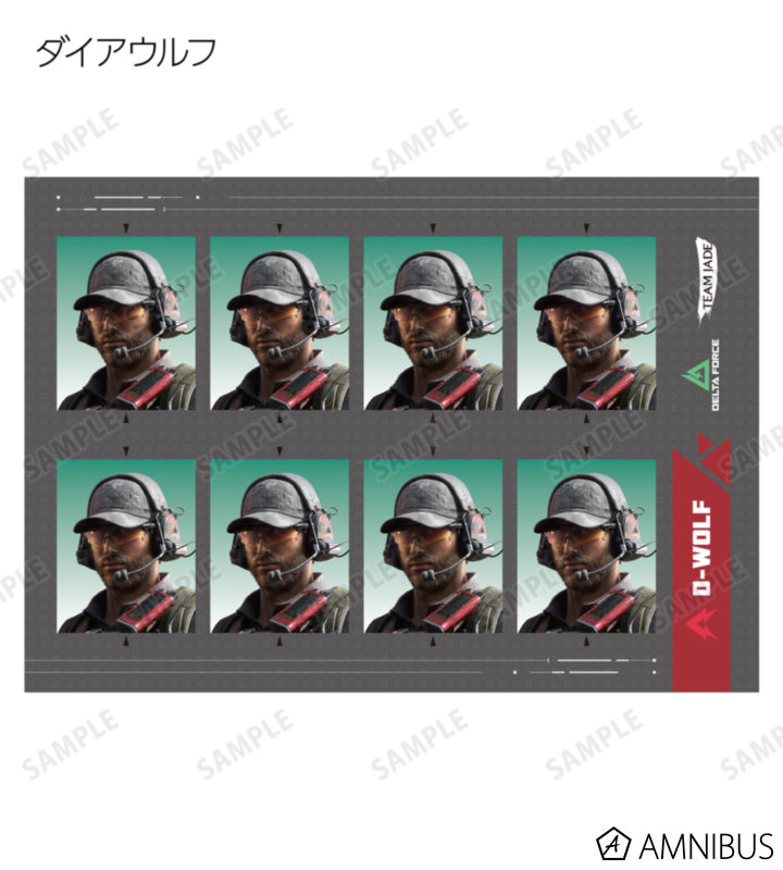 Delta Force Trading ID Photo-Style Bromide Prints Complete Set Of 14 Types official view 5