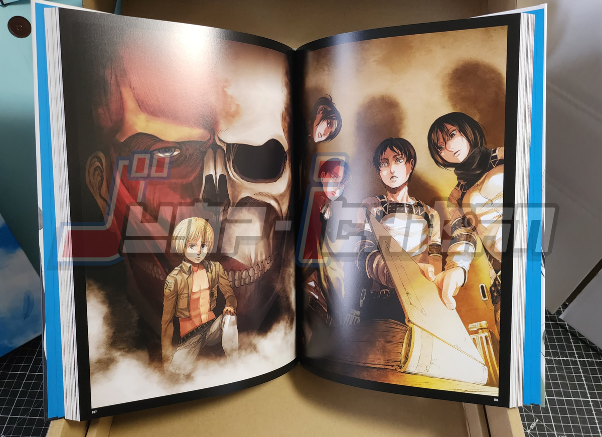 Attack on Titan Artbook Fly - Limited Edition + Bonus