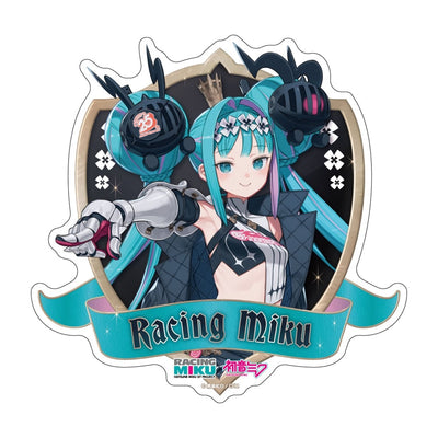 Hatsune Miku - Racing Miku 2026 Good Smile Company 25th Anniversary - Magnetic Car Sticker - product view 1